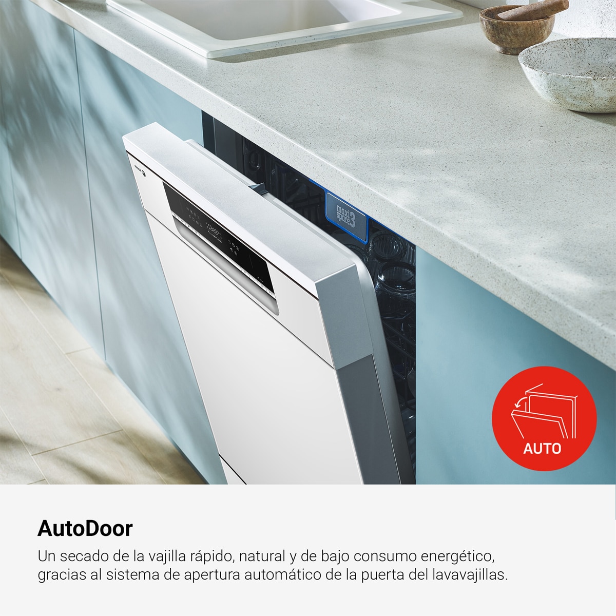 Lavavjillas Fagor 10 Servicios, 45 cm, Tercera Bandeja - 4LVF-439ADX Inox-8