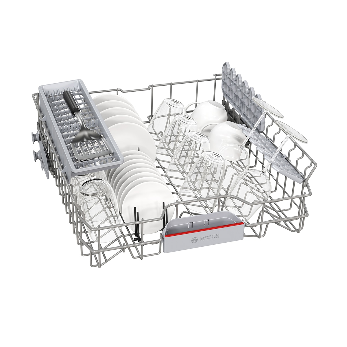 Máquina de Lavar Loiça Bosch Série 4 SMS4HKI08E 13 Conjuntos com Extra Secagem Branco-4