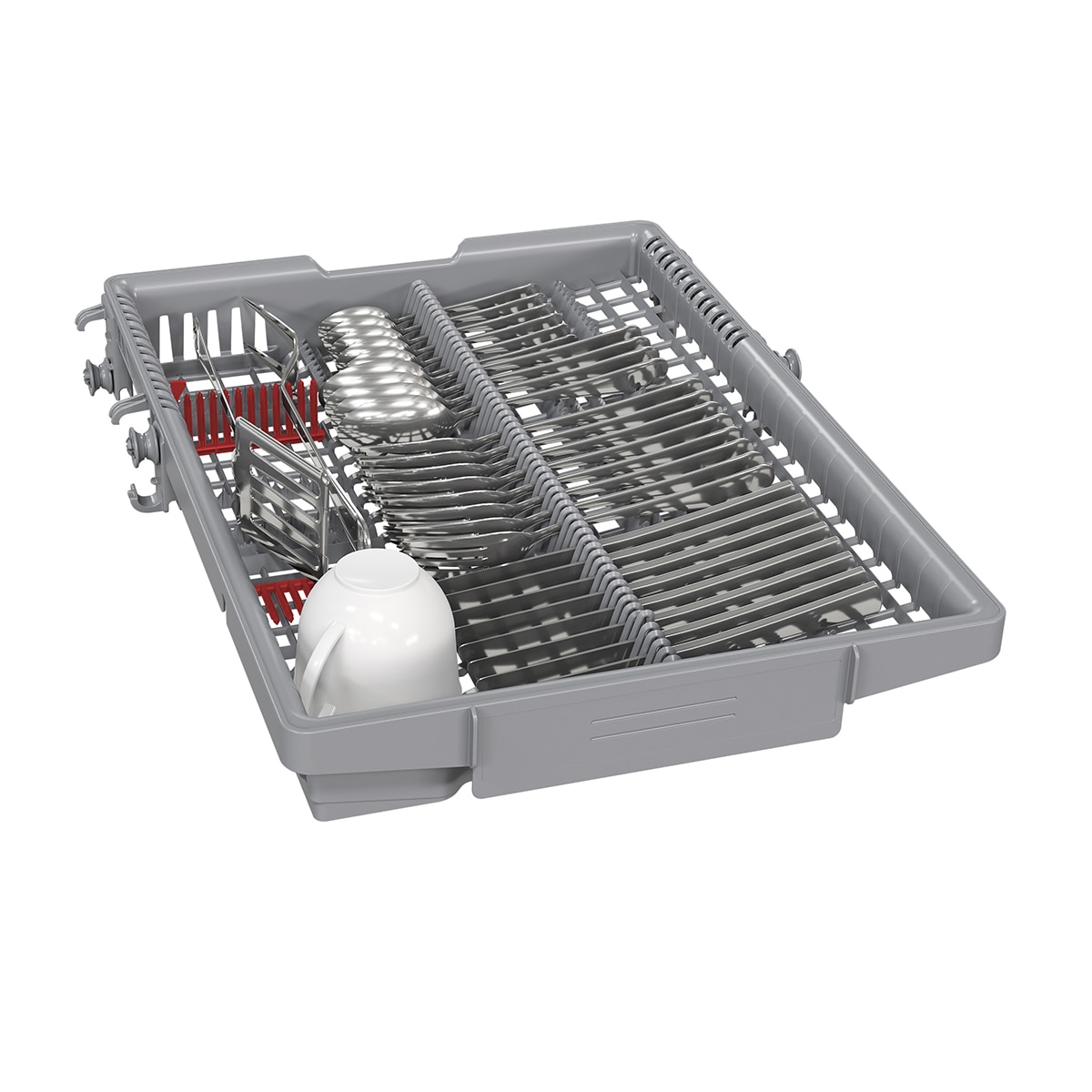 Lavavajillas Bosch 10 servicios, Serie 4, 45 cm, Secado eficiente - SPS4EMI17E Acero antihuellas-5