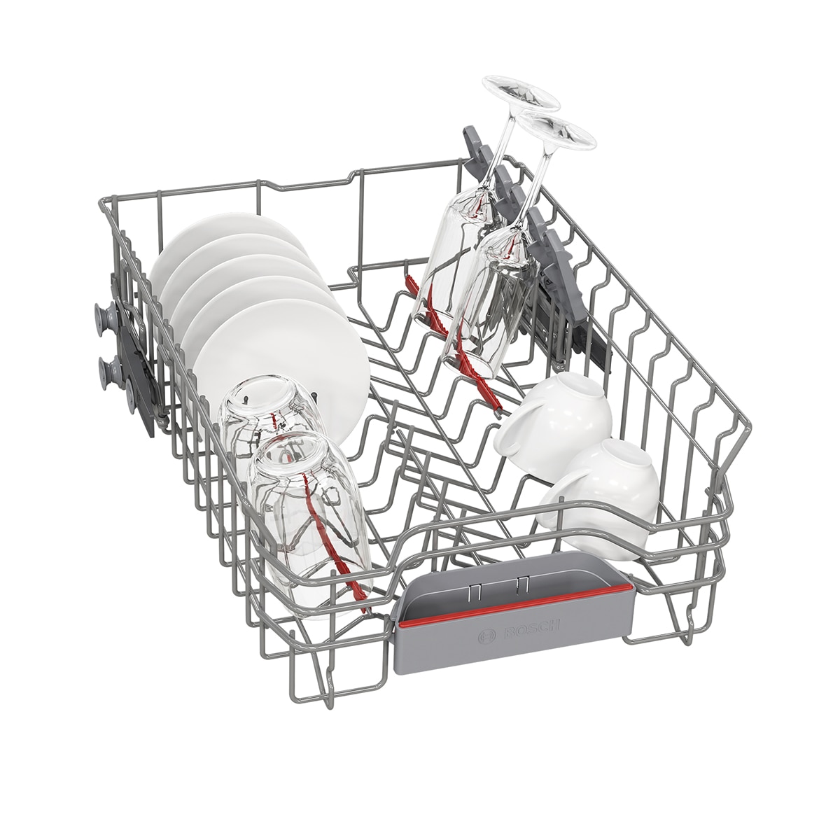 Lavavajillas Bosch 10 servicios, Serie 4, 45 cm, Secado eficiente - SPS4EMW17E Blanco-5