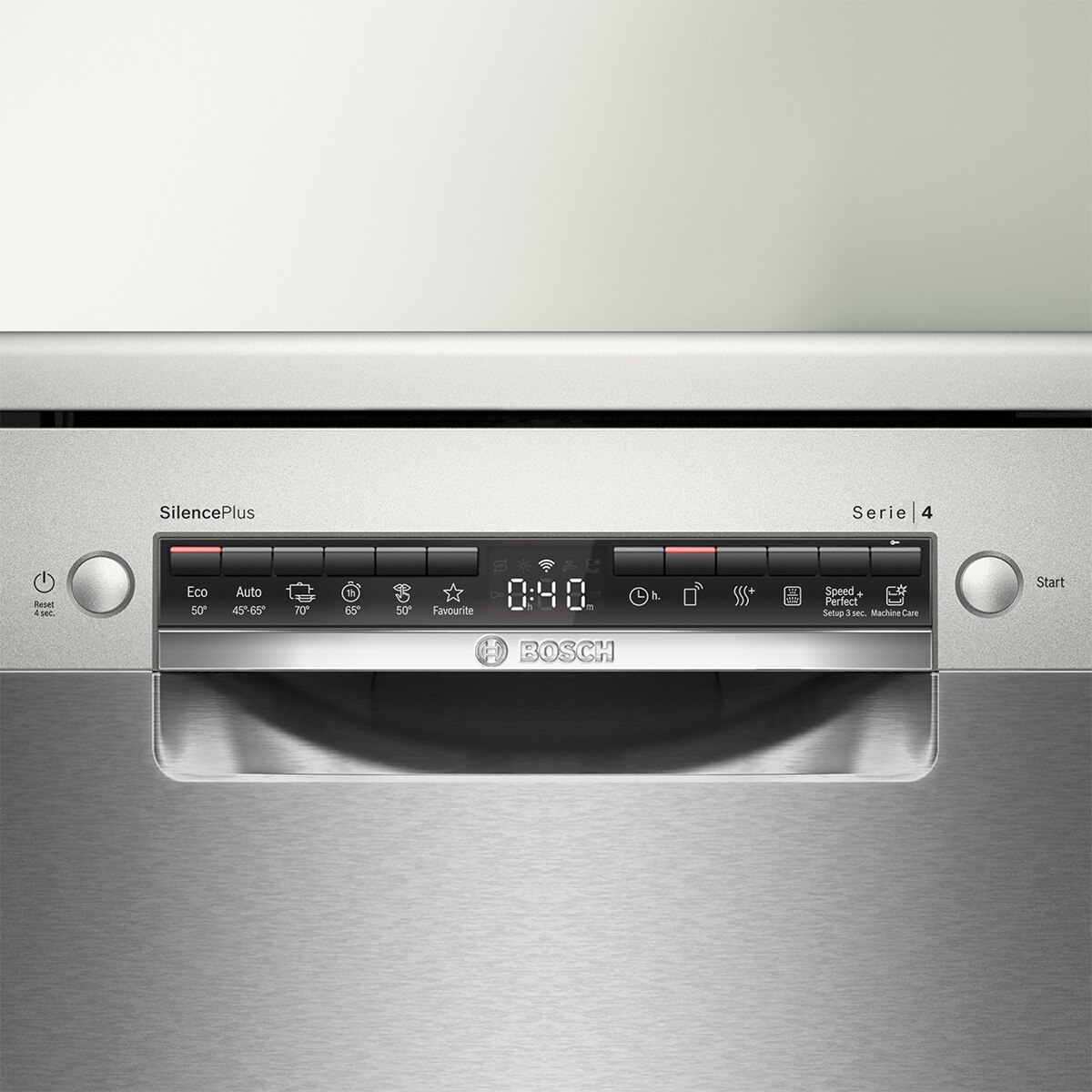 Lavavajillas Bosch 10 servicios, Serie 4, 45 cm, Extra Secado - SPS4HMI13E Acero antihuellas-2