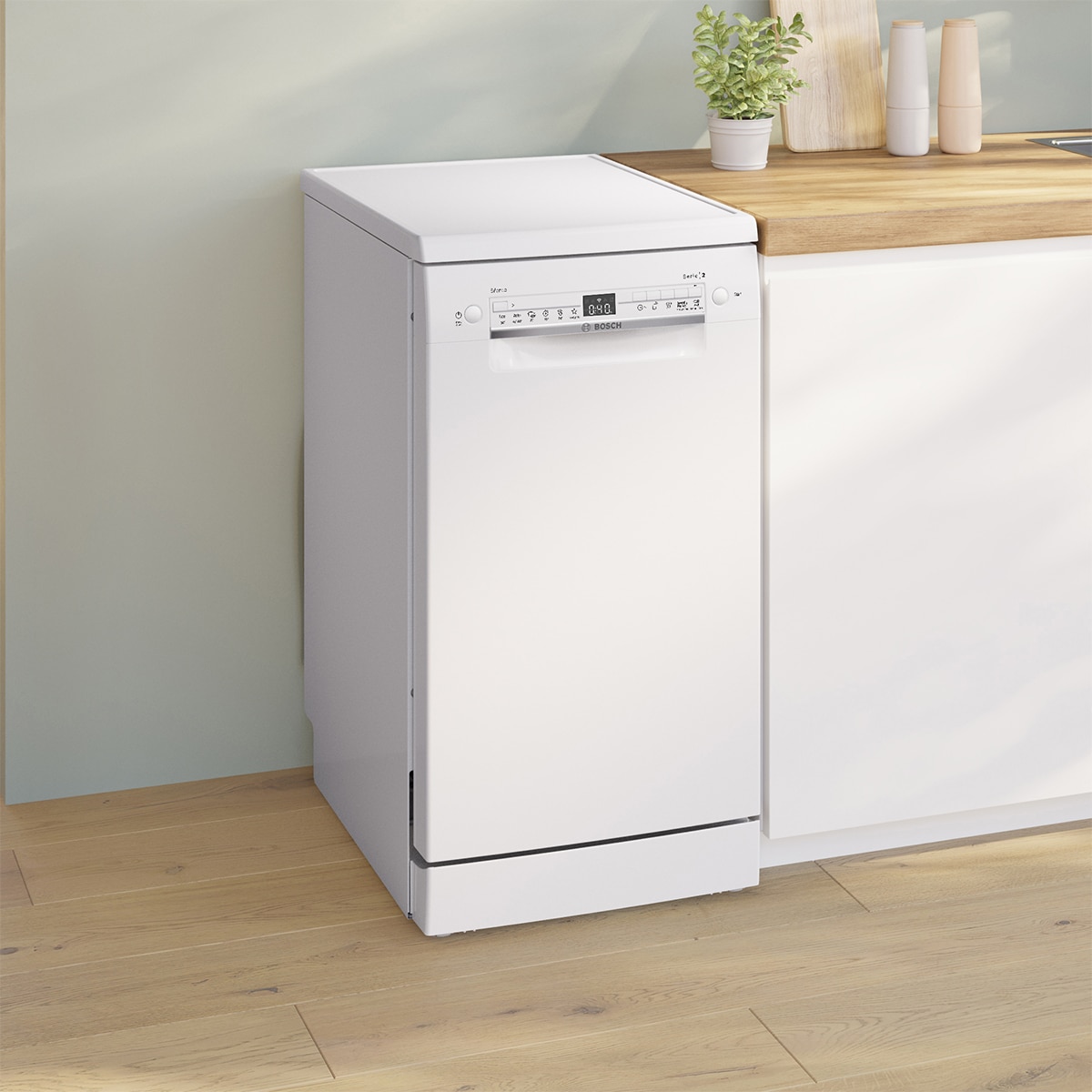 Máquina de Lavar Loiça Bosch Série 2 SPS2HKW55E de 10 Conjuntos e 45 Cm com Extra Secagem Branco-4