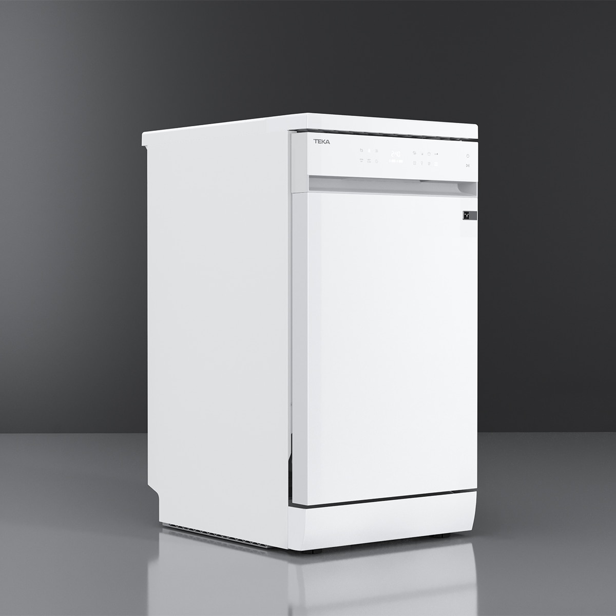 Lavavajillas Teka 10 cubiertos 8 programas - DFS 240EW - Blanco Blanco-8