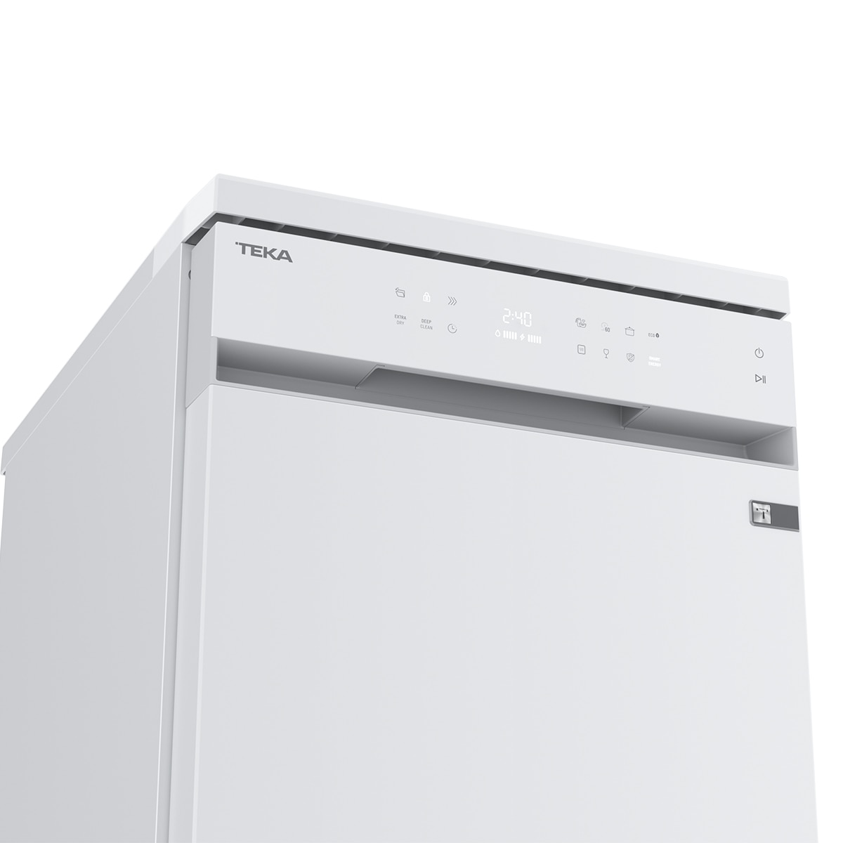 Lavavajillas Teka 10 cubiertos 8 programas - DFS 240EW - Blanco Blanco-9