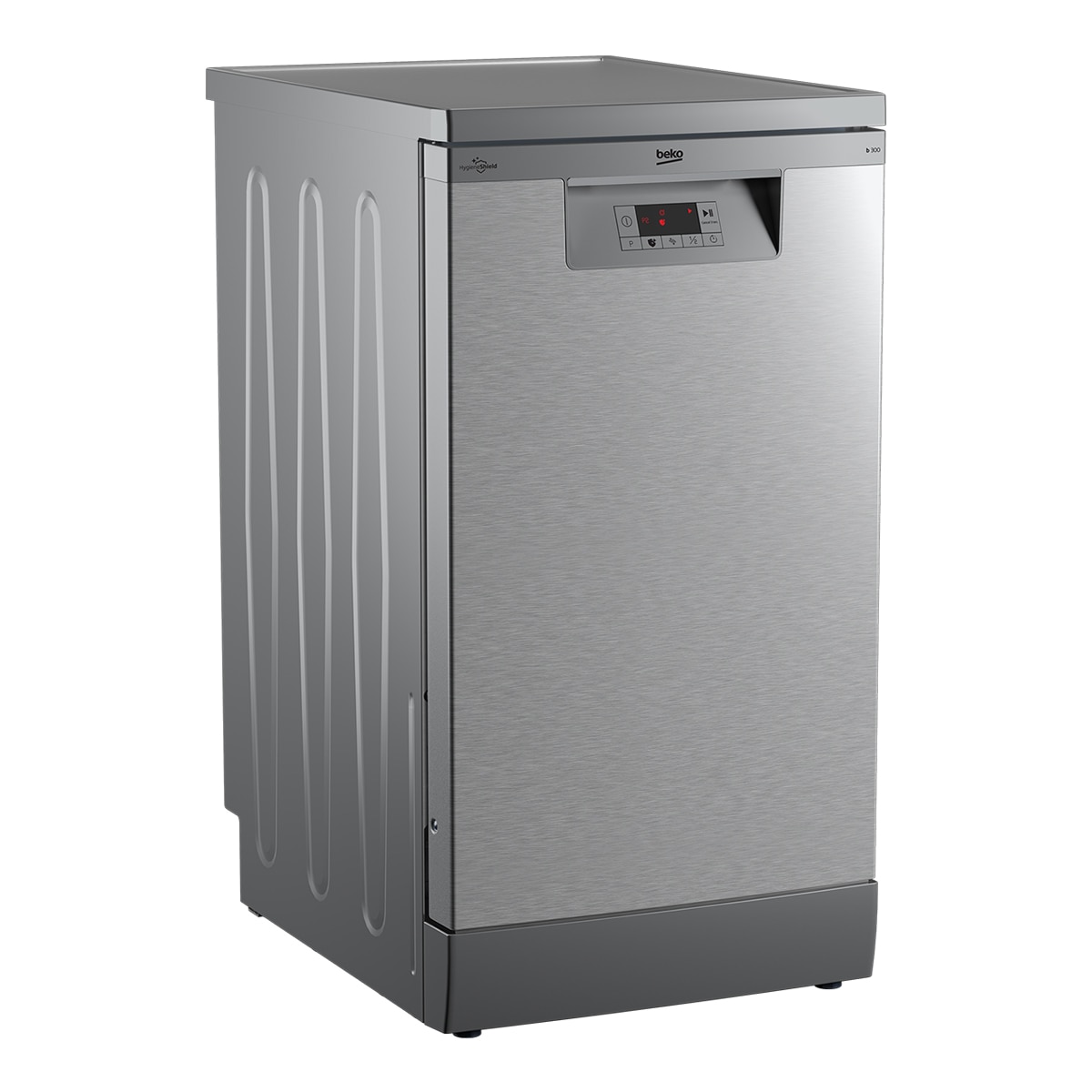 Imagen 2 de Lavavajillas Beko 10 servicios, 5 + 3 programas, 45 cm - BDFS15030X - Inox Inox