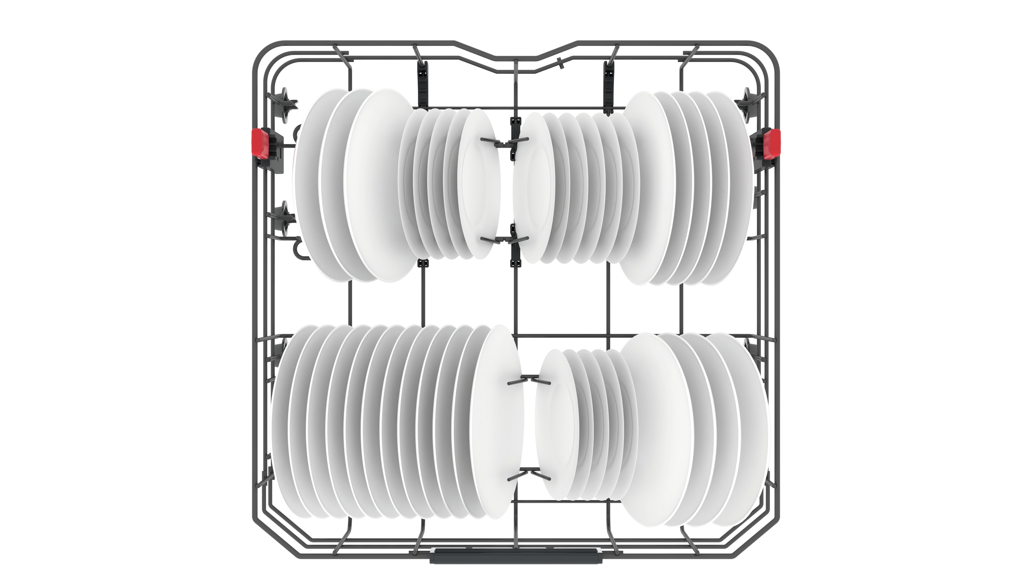 Lavavajillas integrable Whirlpool 14 servicios, Bandeja Cubiertos, 60 cm - WI 7020 PF 3