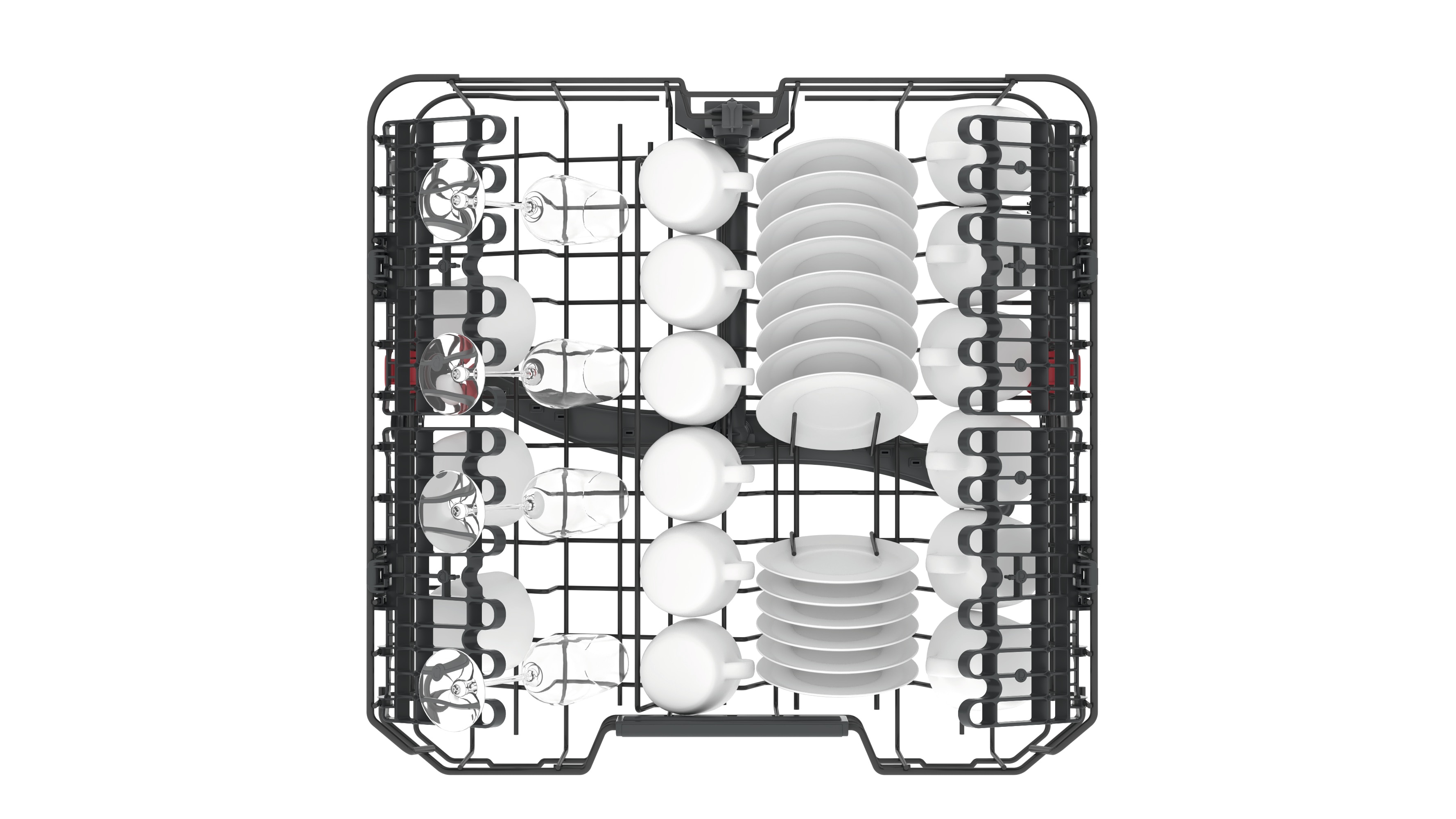 Lavavajillas integrable Whirlpool 14 servicios, Bandeja Cubiertos, 60 cm - WI 7020 PF 4