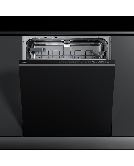Imagem 0 de Máquina de Lavar Loiça Encastrável Teka DFI 46700 com 3º Irrigador Superior, de 14 Talheres e de 60 cm - Preto