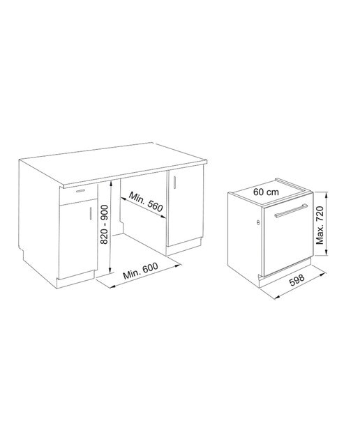 Lavavajillas integrable Franke 14 servicios, 8 programas, 60 cm - 1170611673 2