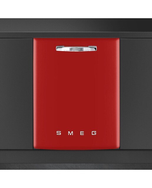Lavavajillas integrable Smeg 13 servicios, 60 cm - STFABRD3 - Rojo Rojo-3