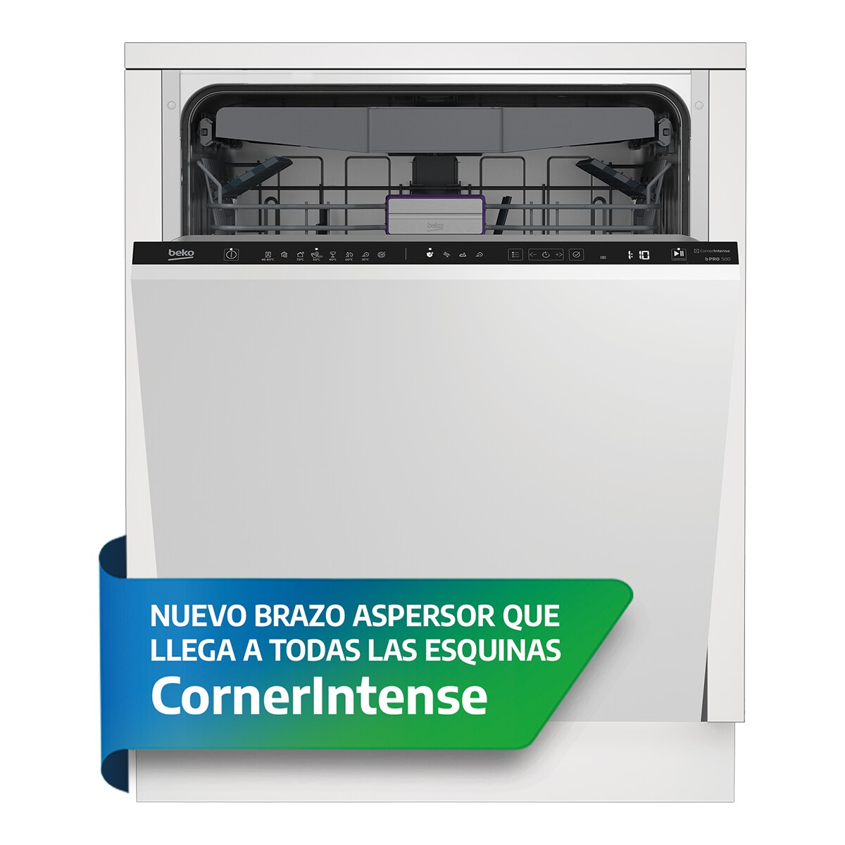 Lavavajillas integrable Beko 16  servicios, 60 cm, Bandeja Cubiertos  - BDIN38650C 4
