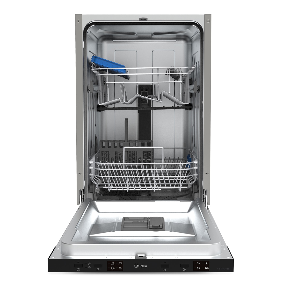 Máquina de Lavar Loiça Encastrável Midea MID45S120-ES 10 Conjuntos, 45 cm 1