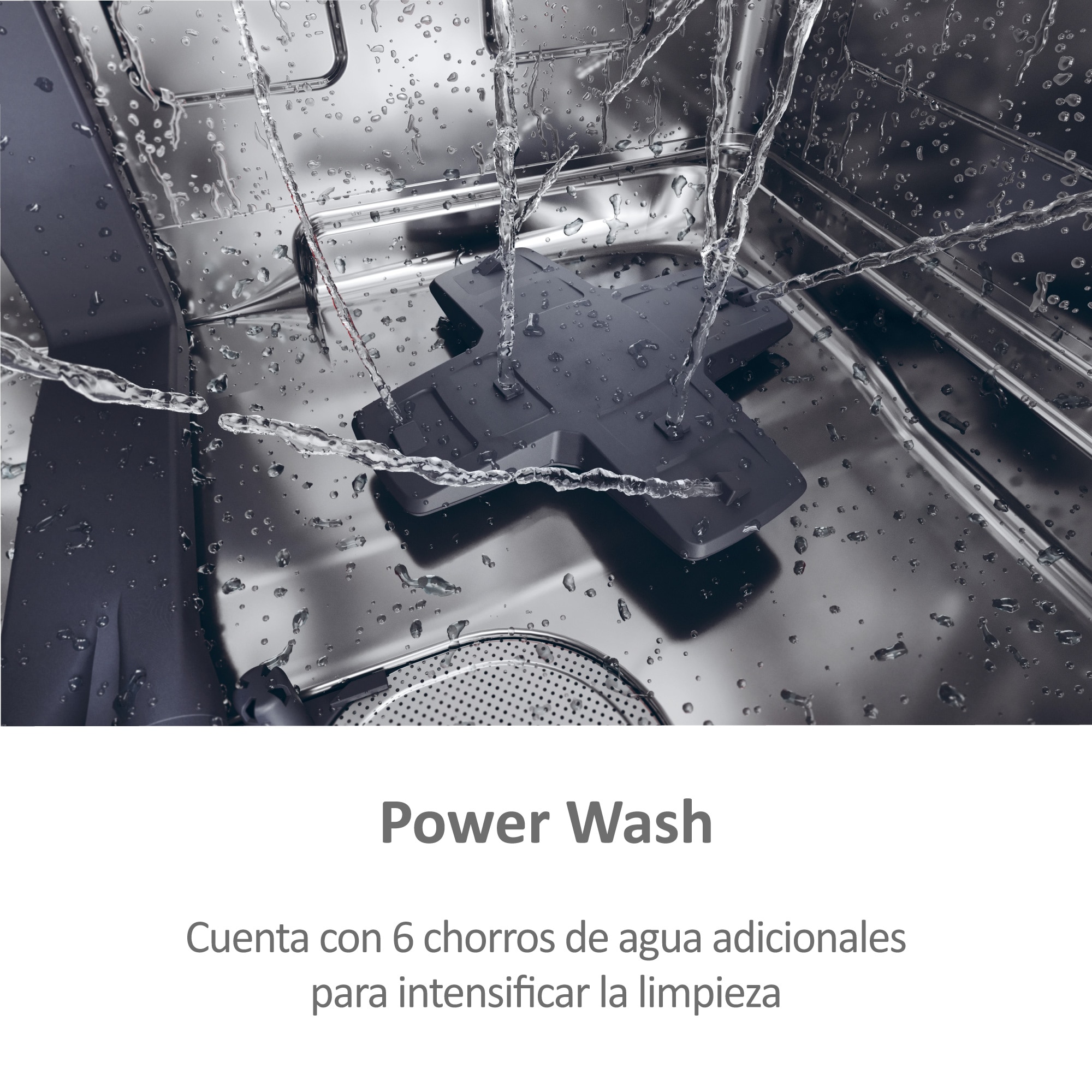 Máquina de Lavar Loiça Encastrável Haier XS 6B0S3FSB Wifi Washlens Plus de 16 Conjuntos e de 60 cm 7