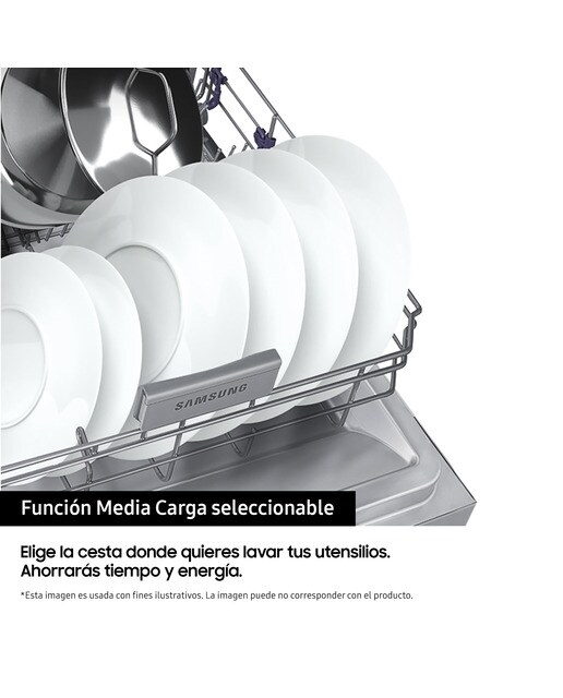 Lavavajillas integrable Samsung 13 servicios, 60 cm - DW60M6040BB/EO 9