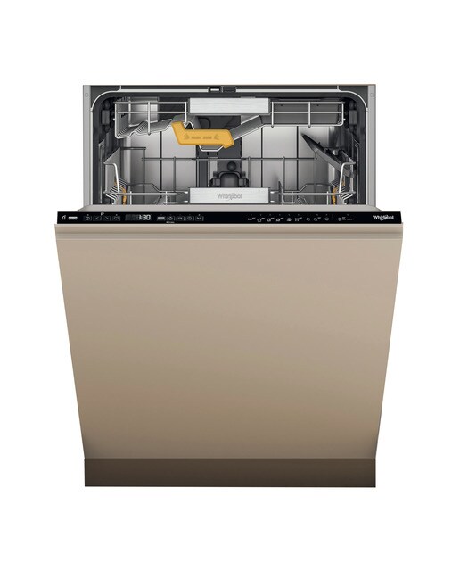 Imagem 0 de Máquina de Lavar Loiça Encastrável Whirlpool W8I HP42 LSC de 14 Conjuntos, 3º Cesto com SpaceClean e de 60 cm - Painel Preto