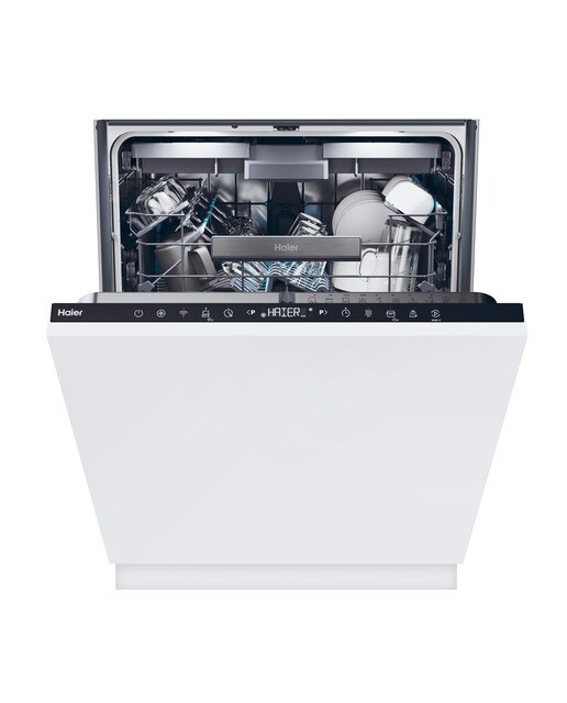 Imagem 0 de Máquina de Lavar Loiça Encastrável Haier Washlens Plus Series 2 XI 6B0S3FSB de 16 conjuntos e 60 cm