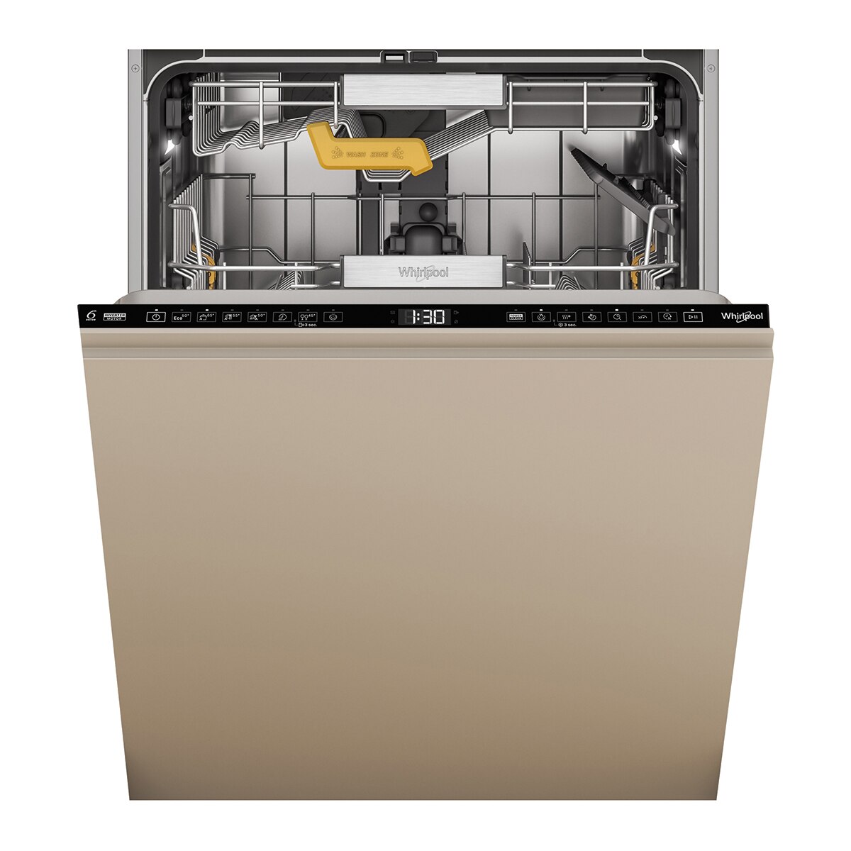 Whirlpool – Lavavajillas integrable Whirlpool 14 servicios – W8I HF58 TU.