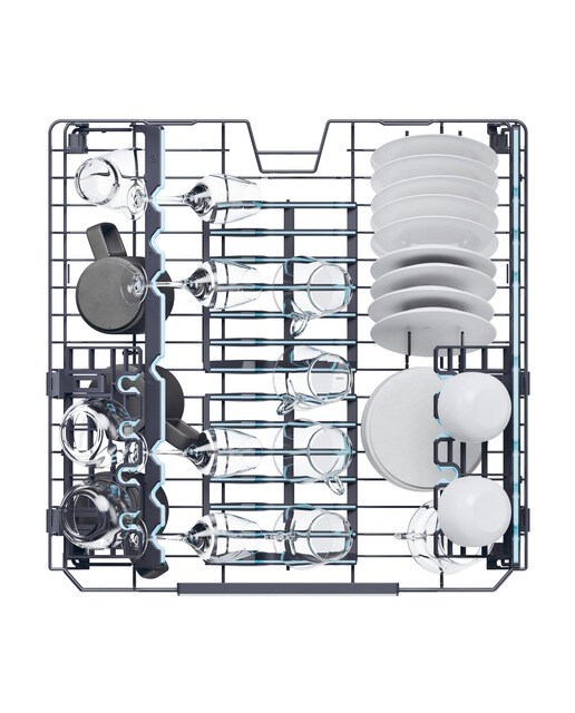 Lavavajillas integrable Haier 14 servicios, 60 cm con WIFI I-PRO SHINE - XS 4A4M3PB 5