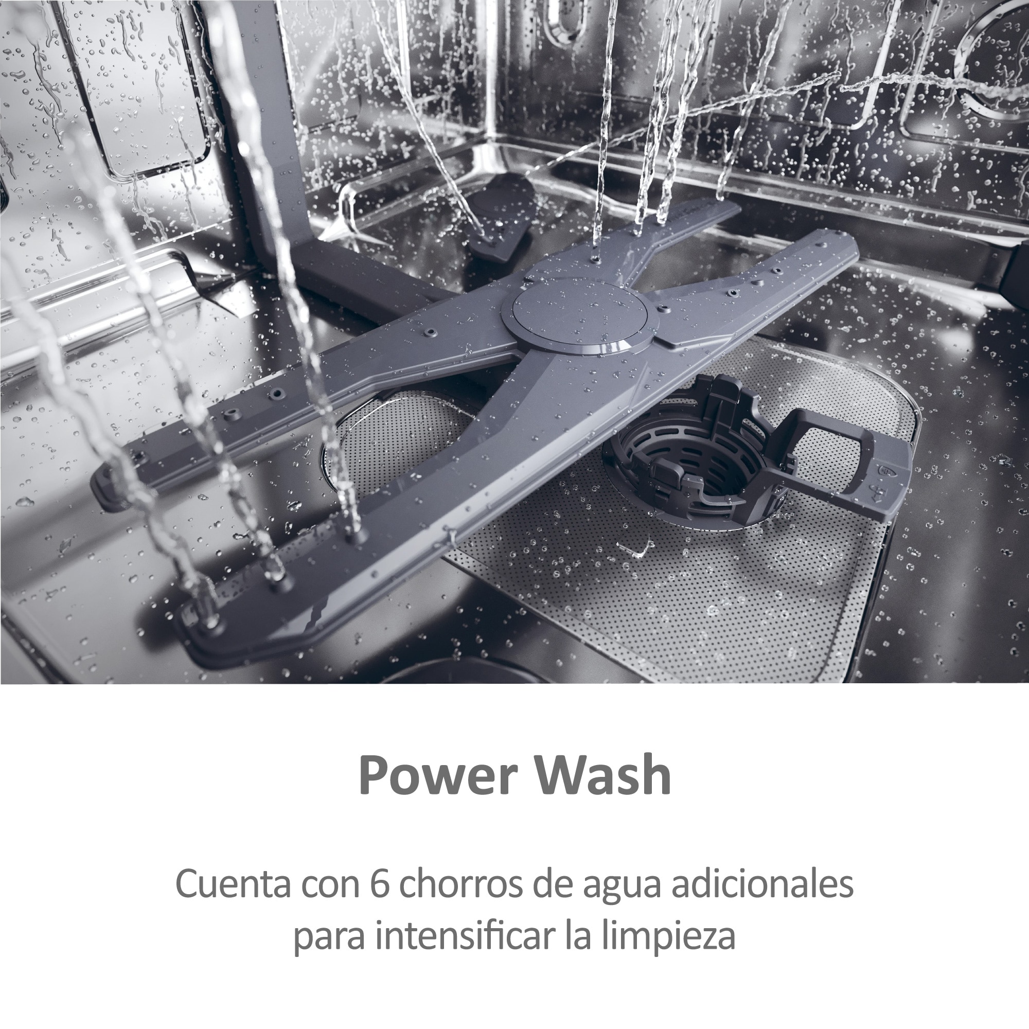 Lavavajillas integrable Haier 14 servicios, 60 cm con WIFI I-PRO SHINE - XS 4A4M3PB 10