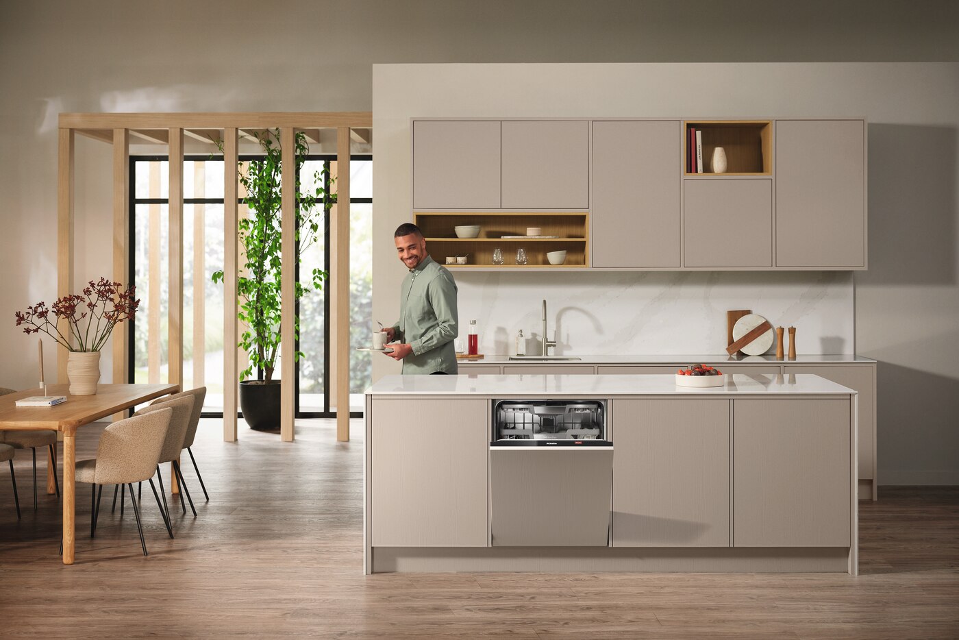 Máquina de Lavar Loiça Encastrável Miele G 7985 SCVi XXL de 14 Conjuntos e de 60 cm 2