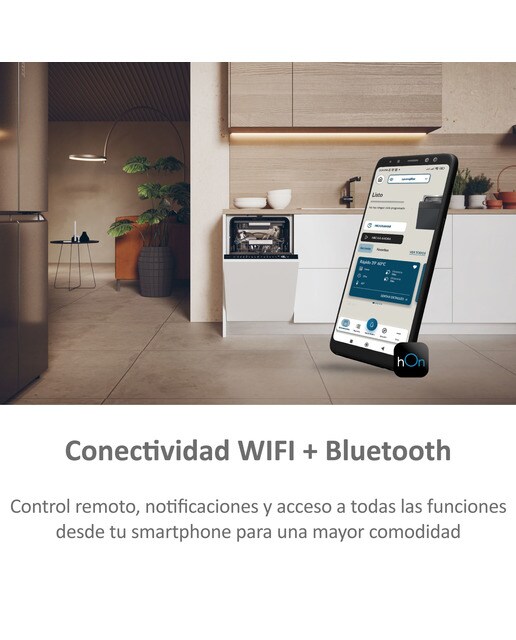 Máquina de Lavar Loiça Encastrável Haier I-Pro Shine Series 4 XI1C3TB2FB 3ª Bandeja, Wifi de 11 Conjuntos e de 45 cm 5