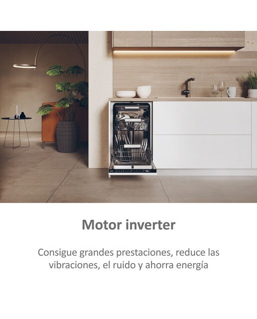 Máquina de Lavar Loiça Encastrável Haier I-Pro Shine Series 4 XI1C3TB2FB 3ª Bandeja, Wifi de 11 Conjuntos e de 45 cm 10