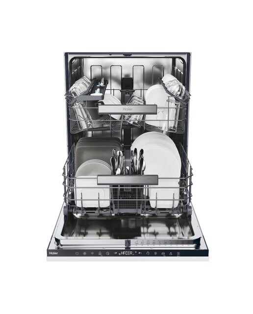 Lavavajillas integrable Haier 14 servicios, Wifi, Washlens Plus - XI 4C4S0SB - Blanco Blanco-3