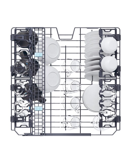 Lavavajillas integrable Haier 14 servicios, Wifi, Washlens Plus - XI 4C4S0SB - Blanco Blanco-4