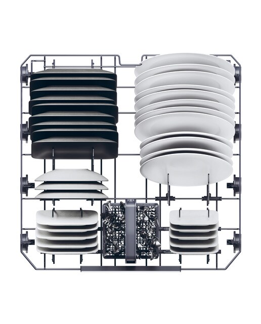 Lavavajillas integrable Haier 14 servicios, Wifi, Washlens Plus - XI 4C4S0SB - Blanco Blanco-5