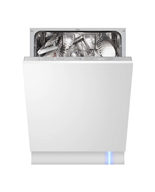 Máquina de Lavar Loiça Encastrável Fagor 4LVF-624IT de 12 Conjuntos, 7 Programas e de 60 cm Branco-1