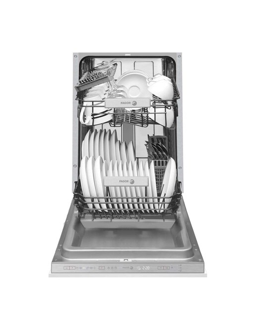 Máquina de Lavar Loiça Encastrável Fagor 4LVF-624IT de 9 Conjuntos, 6 Programas e de 45 cm 3