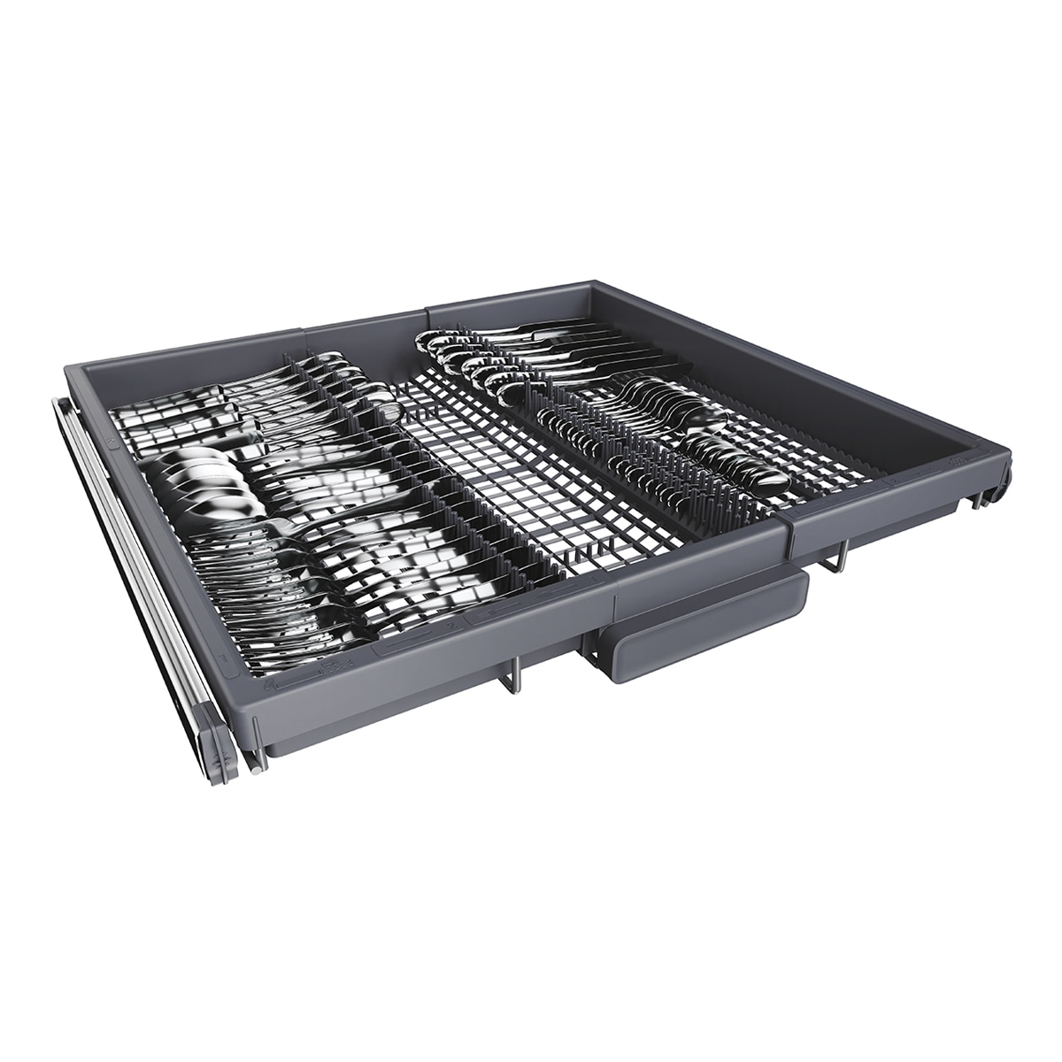 Lavavajillas Integrable Candy Rapidò 14 Servicios, Bandeja para cubiertos, 60 cm - CNS 4A4S3PSB - Inox Inox-8
