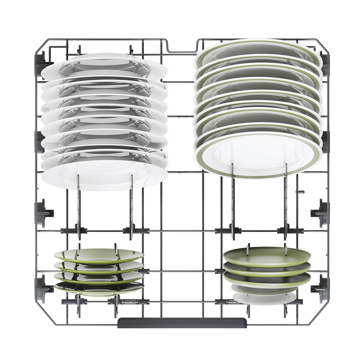 Lavavajillas Integrable Candy Rapidò 14 Servicios, Bandeja para cubiertos, 60 cm - CNS 4A4S3PSB - Inox Inox-11