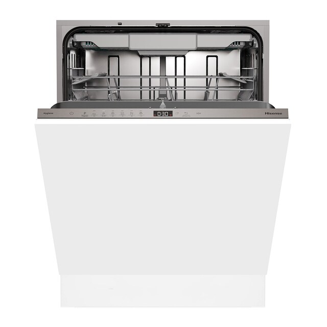Lavavajillas integrable Hisense 16 servicios, Bandeja para cubiertos, 60 cm - HV16D5
