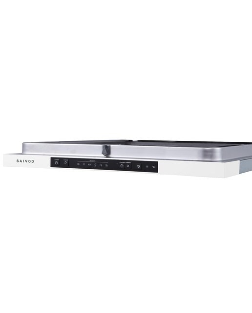 Máquina de Lavar Loiça Encastrável Saivod LVCINT625 de 12 Conjuntos, 6 Programas e de 60 cm - Branco 4