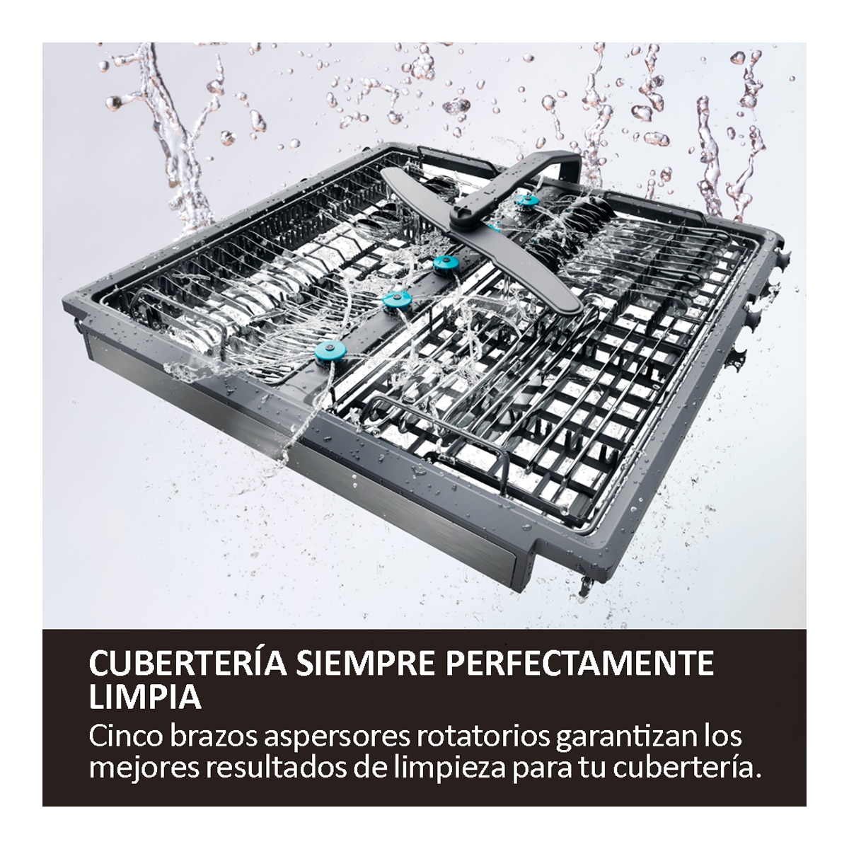 Thumbnail 3 de Haier XS 63A4M4B lavavajillas 16 servicios 60 cm