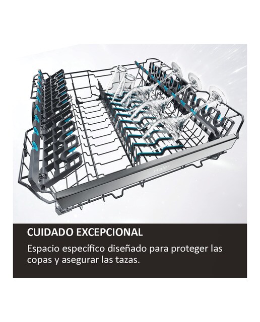 Máquina de Lavar Loiça Encastrável Haier XS 63A4M4B de 16 Conjuntos e 60 cm, com Tabuleiro para Talheres Branco-8