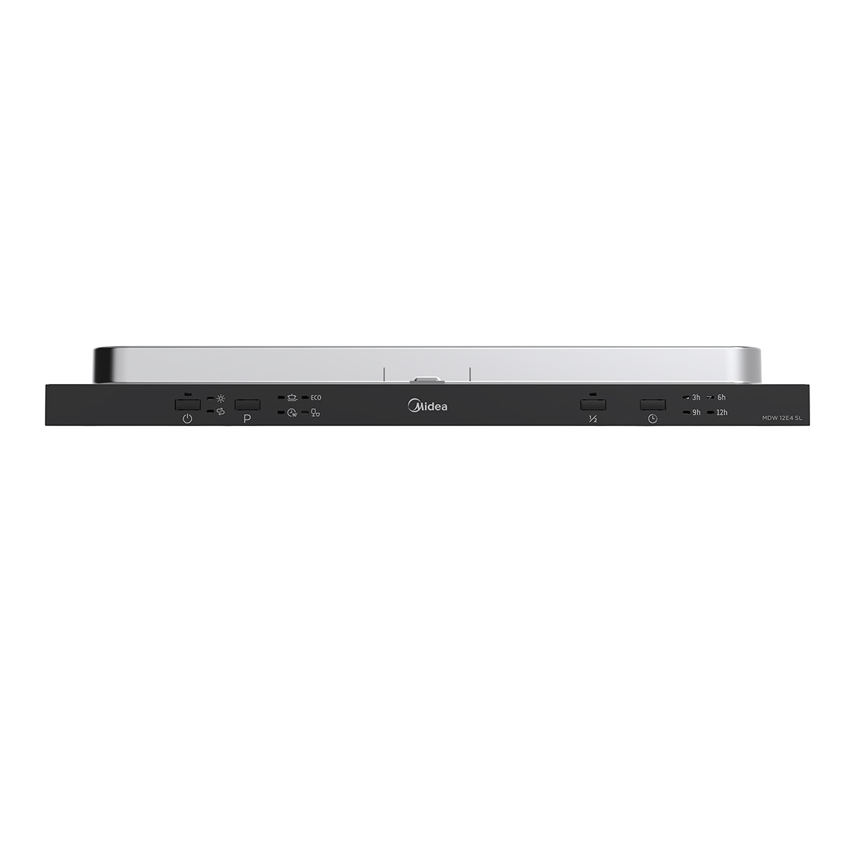 Máquina de Lavar Loiça Encastrável Midea MDW 12E4 SL 12 Conjuntos, Porta Deslizante, 60 cm 12