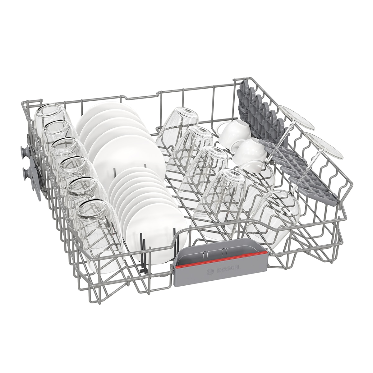 Lavavajillas integrable Bosch 14 servicos, 60 cm, Home Connect - SMH4HVX14E - Acero Acero-9