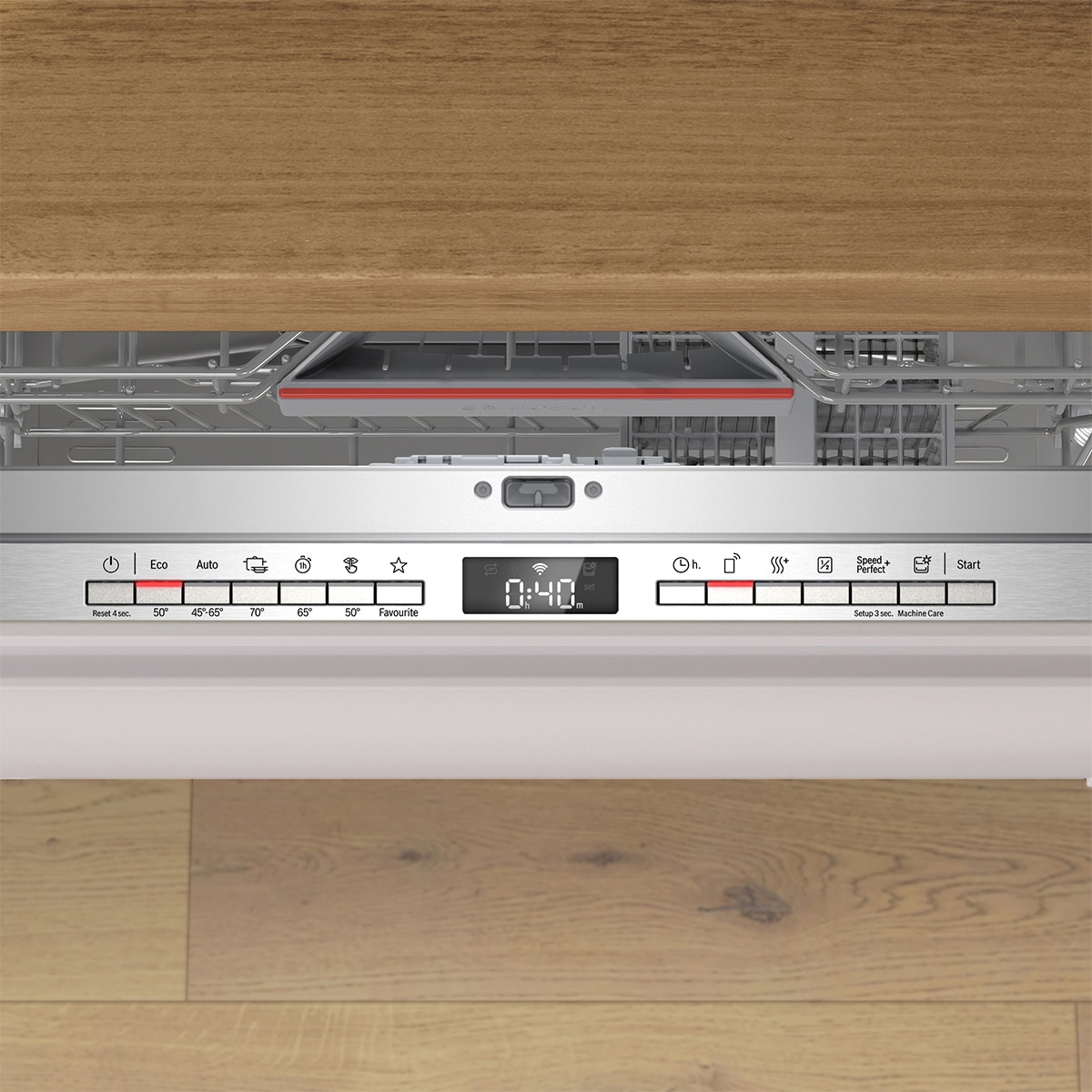 Lavavajillas integrable Bosch 13 servicios, 60 cm, Home Connect - SMV4HAX07E - Acero Acero-3