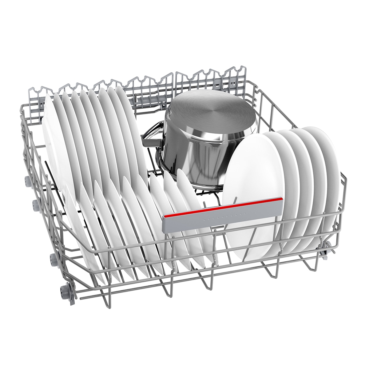 Máquina de Lavar Loiça Encastrável Bosch SMI4HVS14E de 14 Conjuntos e 60 cm, com Home Connect - Aço Inoxidável Aço-8