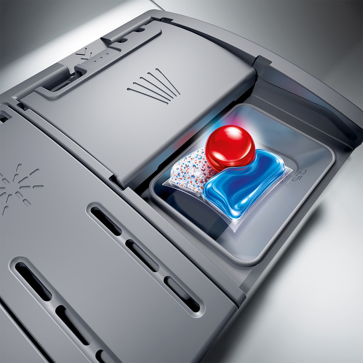 Máquina de Lavar Loiça Encastrável Bosch SMI4HVS14E de 14 Conjuntos e 60 cm, com Home Connect - Aço Inoxidável Aço-9