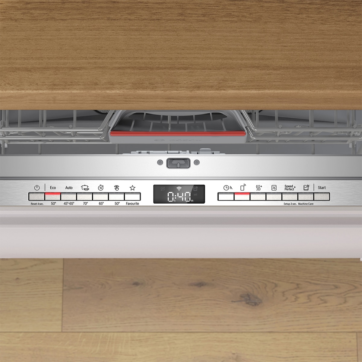 Lavavajillas integrable Bosch 14 servicios, 60 cm, Home Connect - SMV4HVX14E - Acero Acero-3