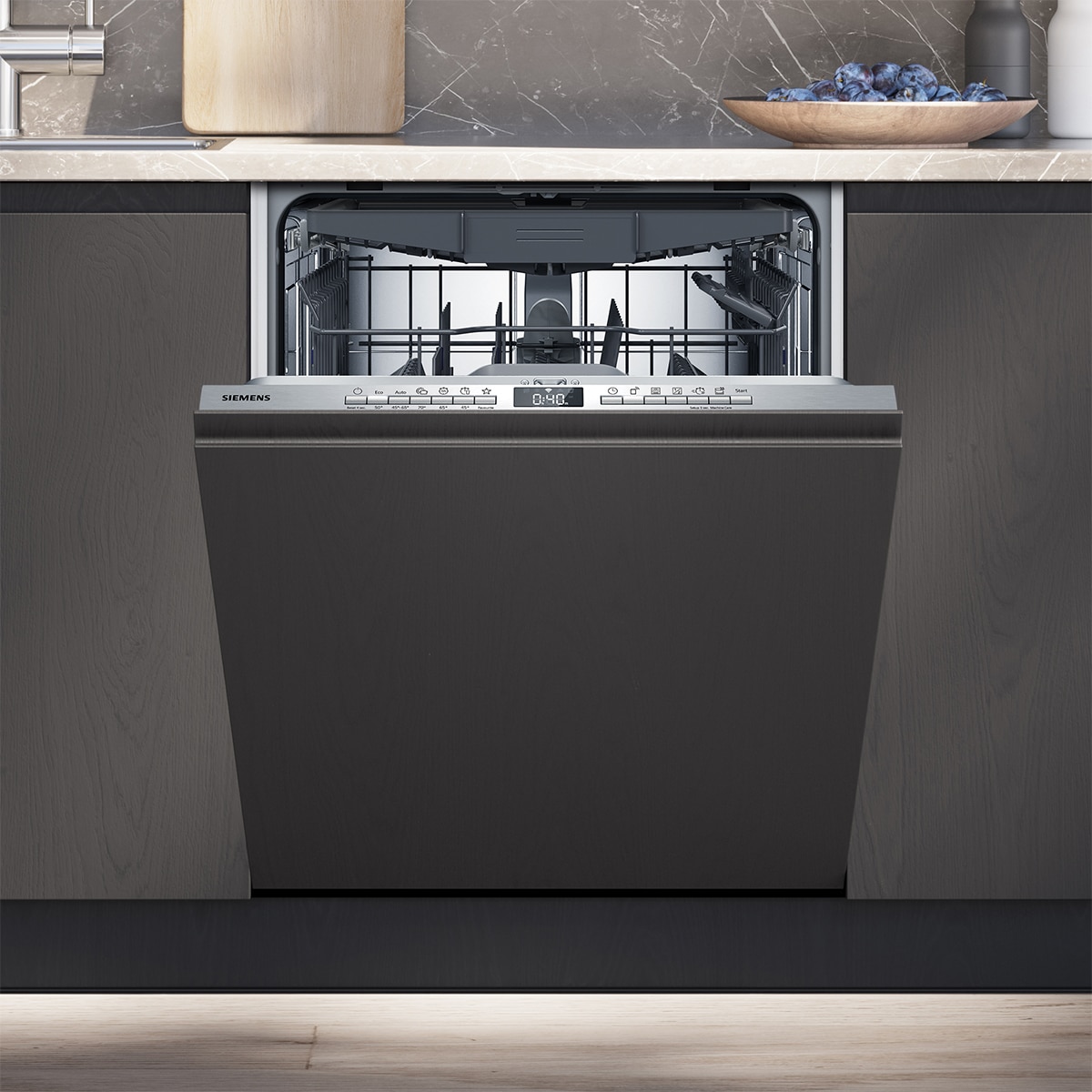 Máquina de Lavar Loiça Encastrável Siemens iQ300 SN63HX03VE de 13 Conjuntos Aço-2