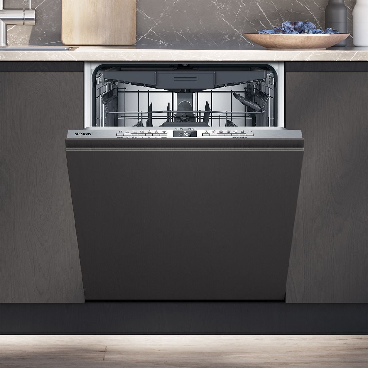 Máquina de Lavar Loiça Encastrável Siemens iQ300 SN63HX16CE de 14 Conjuntos Aço-2