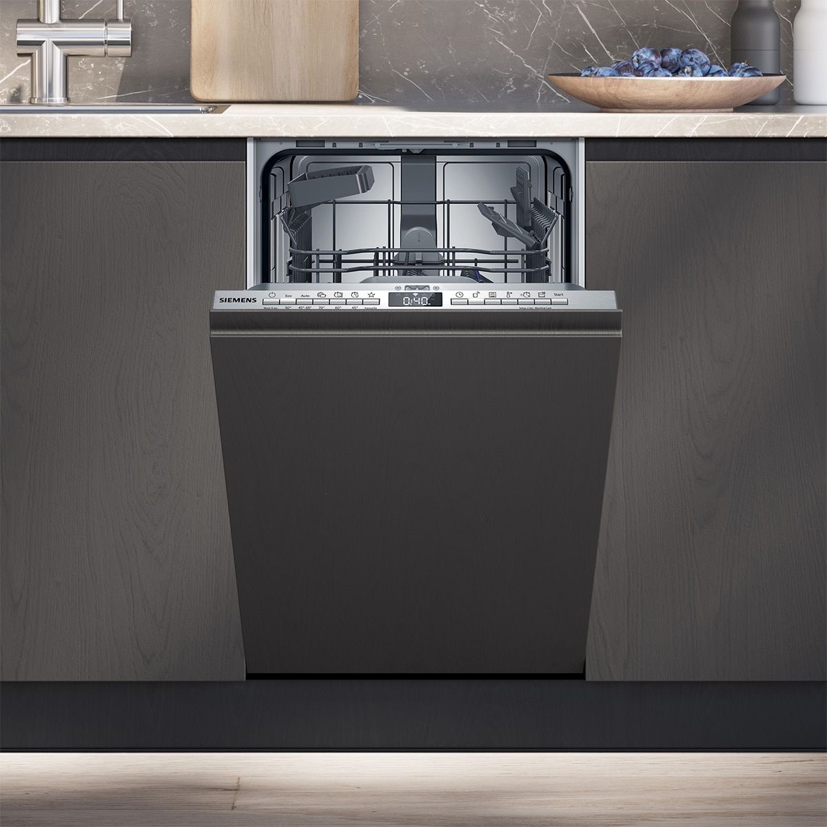 Máquina de Lavar Loiça Integrável Siemens iQ300 SR63EX25KE de 10 Conjuntos Aço-2