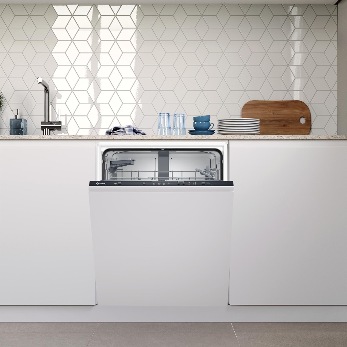 Máquina de Lavar Loiça Encastrável Balay 3VF304NP de 12 Conjuntos e 60 Cm 2