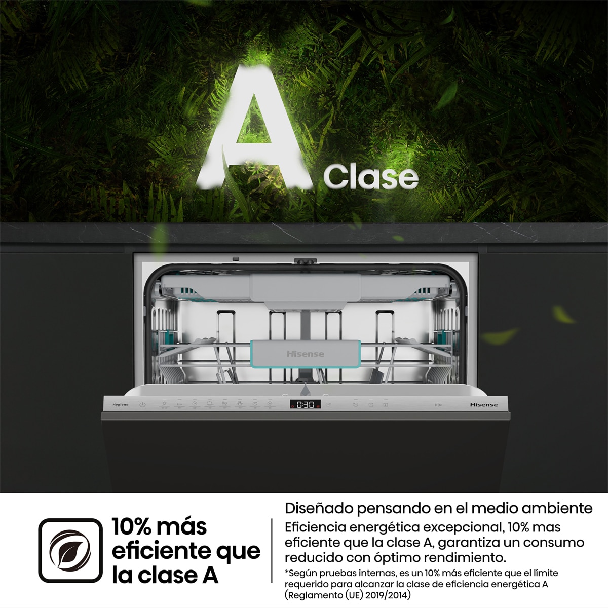 Lavavajillas Integrable Hisense 16 servicios, 60 cm  - HV16A 4