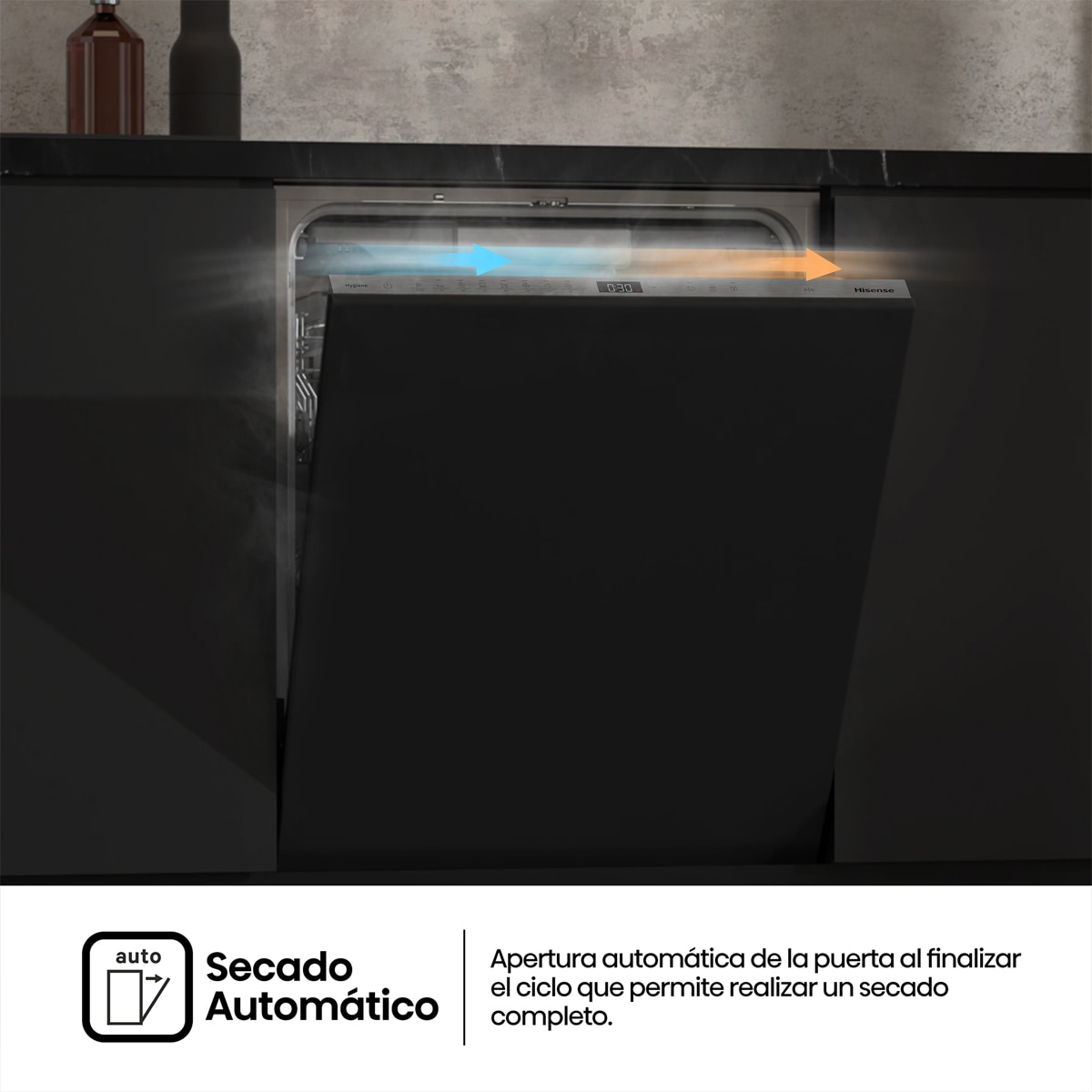 Lavavajillas Integrable Hisense 16 servicios, 60 cm  - HV16A 5