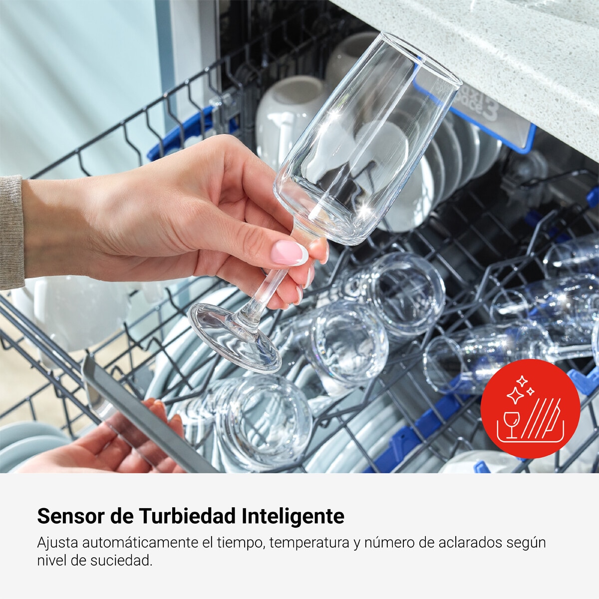 Máquina de Lavar Loiça Encastrável Fagor 4LVF-422IT de 10 Conjuntos, 45 cm e 5 Programas 10